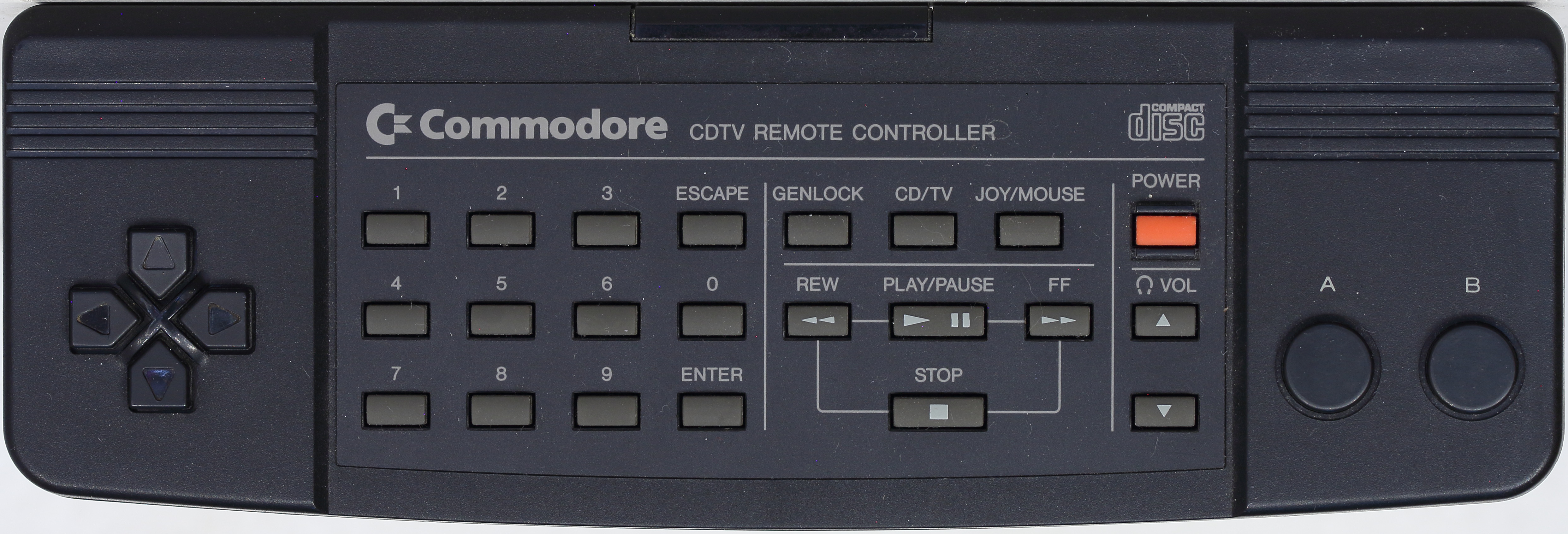 CDTV Remote Controller amiga-wiki